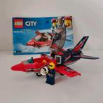 Lego City vliegshowjet 60177, Kinderen en Baby's, Speelgoed | Duplo en Lego, Ophalen of Verzenden, Zo goed als nieuw, Complete set