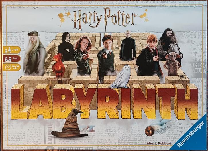 Harry Potter Labyrinth schuifspel, Verzamelen, Harry Potter, Zo goed als nieuw, Spel, Ophalen of Verzenden