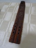 vintage houten dubbele fluit houtsnijwerk fluit dvojnice, Muziek en Instrumenten, Ophalen of Verzenden, Zo goed als nieuw, Overige typen
