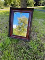 Authentieke Spiegel Barok, Antiek en Kunst, Ophalen, Rechthoekig