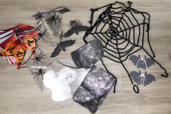 Halloween versiering of voor griezelfeest / spin / heks, Hobby en Vrije tijd, Feestartikelen, Zo goed als nieuw, Feestartikel