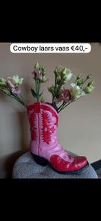Cowgirl bood, Huis en Inrichting, Woonaccessoires | Vazen, Ophalen of Verzenden, Nieuw, Overige kleuren, Minder dan 50 cm