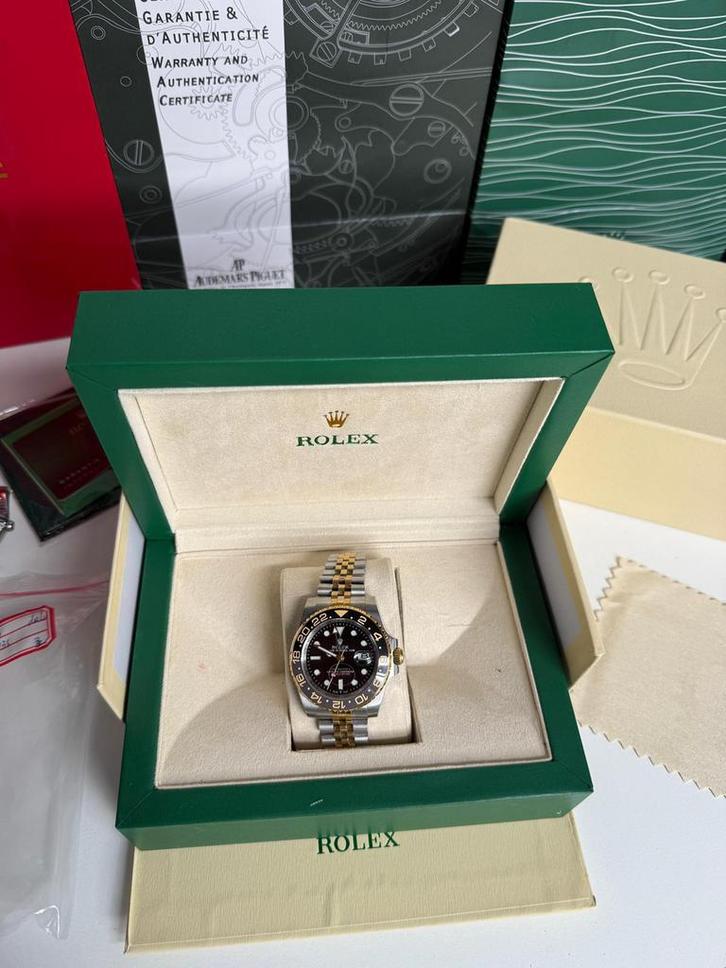 Rolex GMT-master ll zombie, Sieraden, Tassen en Uiterlijk, Horloges | Heren, Zo goed als nieuw, Rolex, Staal, Ophalen of Verzenden