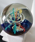 Glazen presse papier met swirl, Ophalen of Verzenden