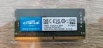 16GB crucial SODIMM CL22 RAM geheugen, Computers en Software, RAM geheugen, DDR4, Ophalen of Verzenden, Zo goed als nieuw, Laptop
