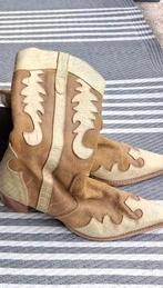 Western dames laars maat 42. Bruin/groen. Bijna nieuw., Kleding | Dames, Hoge laarzen, Bruin, Ophalen of Verzenden, Zo goed als nieuw
