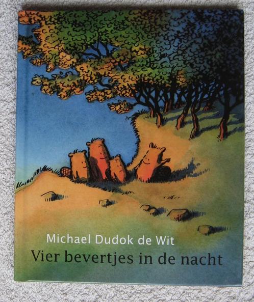 Michael Dudok de Wit - Vier bevertjes in de nacht CPNB 2003, Boeken, Kinderboeken | Kleuters, Zo goed als nieuw, Ophalen of Verzenden