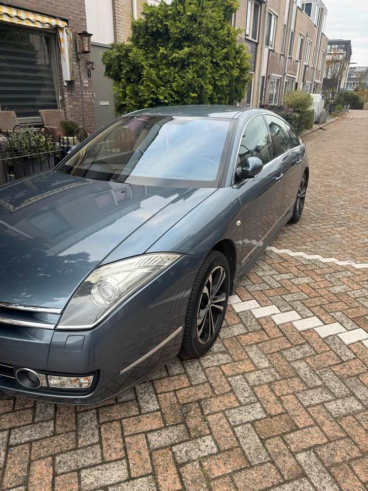 Citroën C6 3.0 V6 24V AUT 2006 Grijs, Auto's, Citroën, Particulier, Benzine, E, Sedan, Automaat, Geïmporteerd, Zilver of Grijs