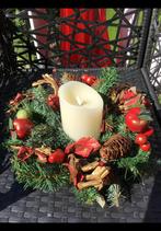 Leuke kerstkrans van kunst takken voor voordeur of op tafel., Diversen, Ophalen of Verzenden