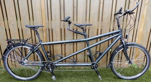 Santos Double Travel Tandem Maat (M) Rohloff ZGAN!!!!!!!!, Fietsen en Brommers, Fietsen | Tandems, Zo goed als nieuw, 10 tot 15 versnellingen