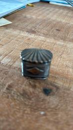 Vintage zilveten pillen doosje, Ophalen of Verzenden, Zilver