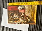 491. Kunst wenskaart poes kittens H.Ronner-Knip, Ophalen of Verzenden, Zo goed als nieuw