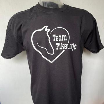 Paarden t-shirt met naam beschikbaar voor biedingen