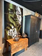 "HENDRICKX"  African Thoughts Foto op Plexiglas., Ophalen, 125 cm of meer, Zo goed als nieuw, Foto of Poster
