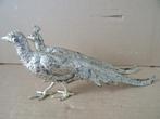 Stel tafelstukken fazant tafelfazanten zwaar verzilverd 23cm, Antiek en Kunst, Ophalen of Verzenden
