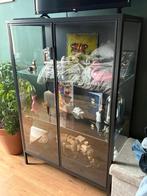 Ikea rudsta vitrinekast glas, Huis en Inrichting, Ophalen of Verzenden, Zo goed als nieuw, 25 tot 50 cm, Glas
