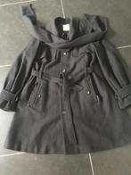 Zwarte damesjas met sjaalkraag merk Diesel maat L, Kleding | Dames, Jassen | Winter, Verzenden, Zwart, Maat 42/44 (L), Diesel