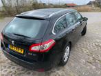 Peugeot 508 1.6 THP SW 2012 Zwart nw apk, Voorwielaandrijving, 74 €/maand, Zwart, Zwart