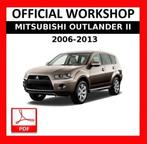 Mitsubishi Outlander 2006-2012 Workshop Manual op DVD in PDF, Verzenden