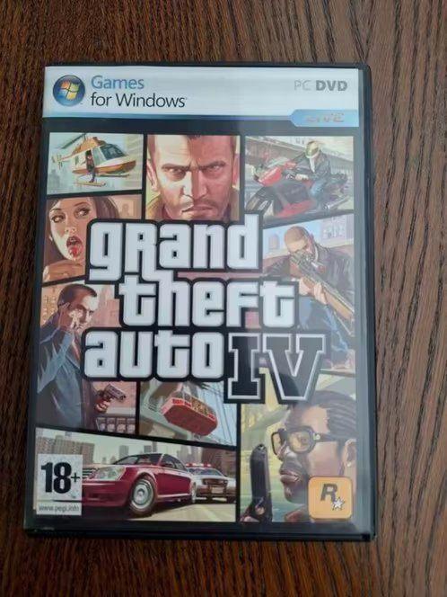 GTA 4 (PC CD-Rom) Inclusief map Liberty City, Spelcomputers en Games, Games | Pc, Zo goed als nieuw, Avontuur en Actie, 1 speler