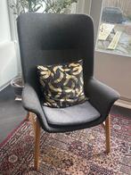 IKEA VEDBO Fauteuil, donkergrijs, Huis en Inrichting, Ophalen, Gebruikt, 75 tot 100 cm, Traditioneel