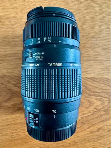 Tamron zoomlens voor Canon 70-300mm 1: 4- 5.6 beschikbaar voor biedingen