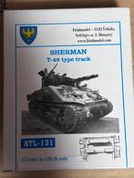 1/35 Friul metal tracks Sherman T-49 type track, Overige merken, Tank, 1:32 tot 1:50, Ophalen of Verzenden