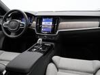 Volvo V90 T6 350PK Plug-in hybrid AWD Ultimate Dark / Long R, 4 cilinders, Blauw, 19 kWh, 95 €/maand