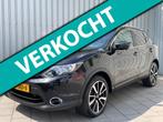 Nissan Qashqai 1.2 Tekna|360 Camera|Panoramadak|Navigatie|Le, Voorwielaandrijving, Euro 5, Gebruikt, Zwart