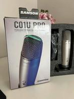 Samson C-01U Pro USB Microfoon, Ophalen of Verzenden, Zo goed als nieuw, Studiomicrofoon