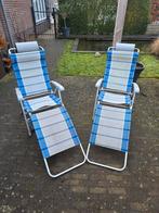 2 Dukdalf Stoelen met Voetensteun, Ophalen, Gebruikt, Campingstoel