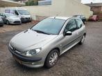 Peugeot 206 1.4 3D 2004 Grijs, Auto's, Peugeot, Voorwielaandrijving, Stof, 1360 cc, Zwart