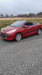 Peugeot 207 1.6 16V CC 110KW 2007 Rood, Auto's, Peugeot, Voorwielaandrijving, 74 €/maand, 4 cilinders, 4 stoelen