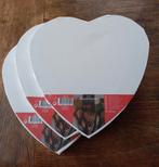 Leuke hartvormige schildersdoeken, Ophalen of Verzenden