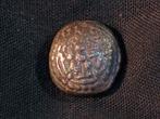 Knoop antiek met roos en parelrand, 1625 bodemvondst. 1999R, Ophalen of Verzenden, Heren