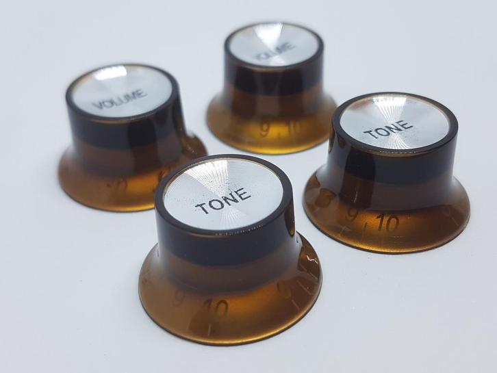 GRATIS VERZENDEN 4 x Gibson / Epiphone Knoppen Volume/Tone, Muziek en Instrumenten, Instrumenten | Onderdelen, Nieuw, Elektrische gitaar