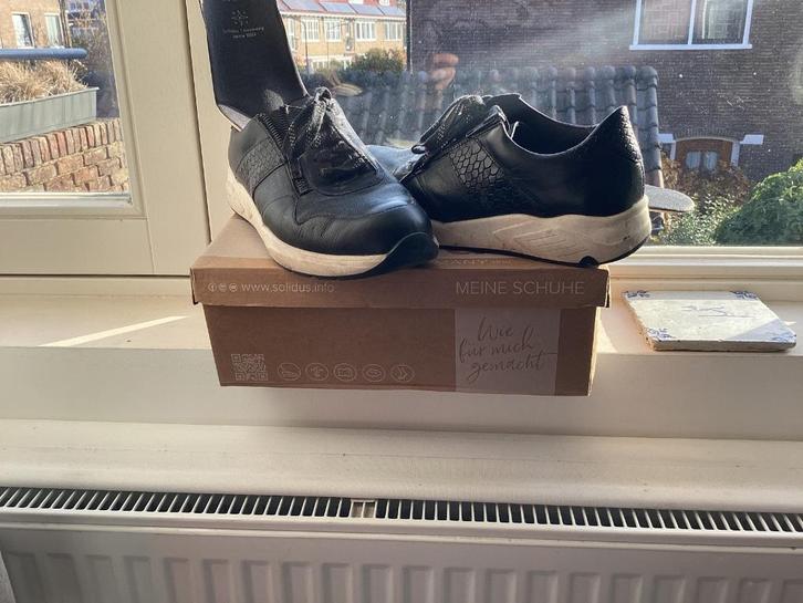 Solidus Kea 6&7K comfortschoen stretch nieuw wit en zwart, Kleding | Dames, Schoenen, Nieuw, Sneakers of Gympen, Zwart, Ophalen of Verzenden