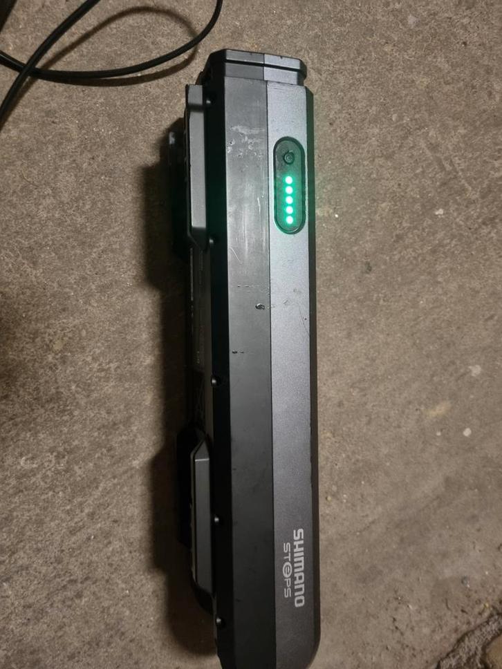 Shimano Steps BT-E6000 Accu met oplader stella cortina, Fietsen en Brommers, Fietsaccessoires | Fietsaccu's, Gebruikt, Ophalen of Verzenden