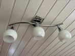 Plafond lamp, Ophalen of Verzenden, Gebruikt, Metaal of Aluminium, Plafondspot of Wandspot
