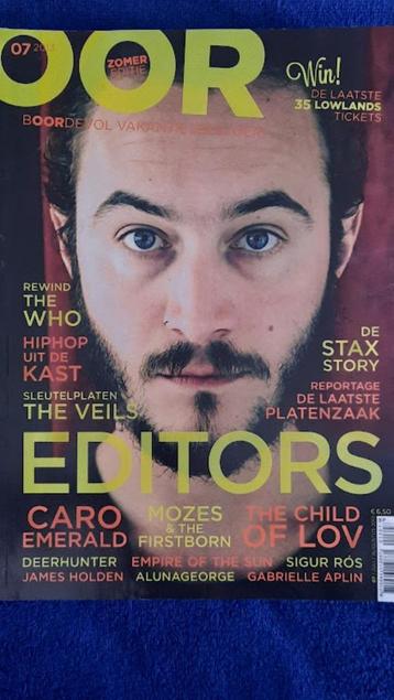 OOR 7-2013 The Editors The Who Hiphop Stax Story Caro Emeral beschikbaar voor biedingen