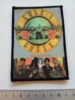 Guns N' Roses mooie zeldzame vintage 80's printed patch 32, Verzenden, Nieuw, Kleding