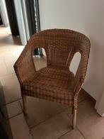 Rotan stoel, Huis en Inrichting, Stoelen, Ophalen, Gebruikt, Bruin, Riet of Rotan