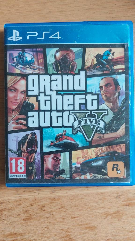 Grand Theft Auto V - PS4 - GTA 5, Spelcomputers en Games, Games | Sony PlayStation 4, Gebruikt, Avontuur en Actie, 1 speler, Vanaf 18 jaar