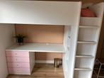 Hoogslaper ikea roze laadjes/kastjes, Kinderen en Baby's, Kinderkamer | Stapelbedden en Hoogslapers, Ophalen, Zo goed als nieuw