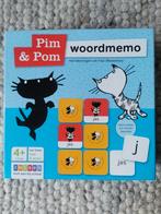 Pim & Pom woordmemo - memory en woordbegrip spel, Kinderen en Baby's, Ophalen of Verzenden, Nieuw