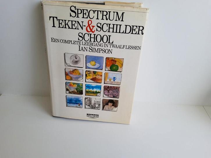 Spectrum  TEKEN EN SCHILDERSCHOOL, Boeken, Kunst en Cultuur | Fotografie en Design, Zo goed als nieuw, Ophalen of Verzenden