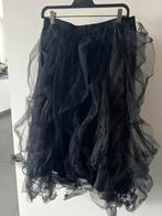 zwarte tule rok, Kleding | Dames, Ophalen of Verzenden, Zo goed als nieuw, Maat 46/48 (XL) of groter, Carnaval