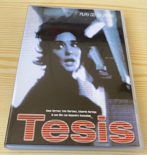 dvd Tesis (originele Spaanse versie van Alejandro Amenábar), Cd's en Dvd's, Dvd's | Horror, Zo goed als nieuw, Slasher, Vanaf 16 jaar