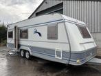 TEC Weltbummler 650 fransbed rond+midden zit, Caravans en Kamperen, T.E.C., Schokbreker, Bedrijf, Treinzit
