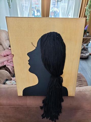 Haar schilderij  beschikbaar voor biedingen